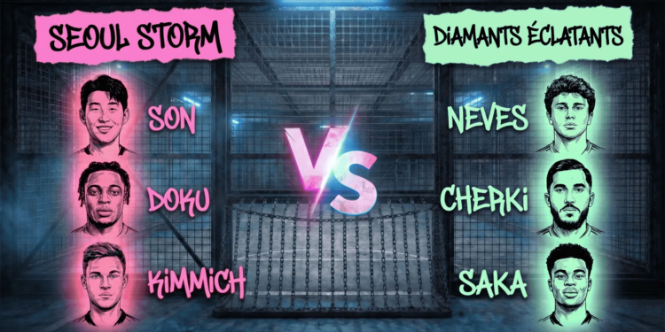 The Cage, Duelo de craques: Vote em Seoul Storm x Diamants Éclatants