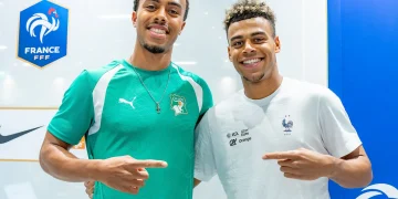Em duelo de irmãos, Guéla Doué marca e Costa do Marfim bate França